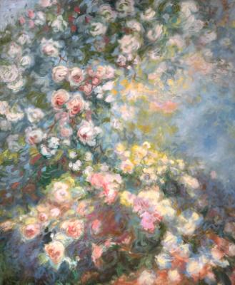 Over the Hill with Grace 50”x 60” #390